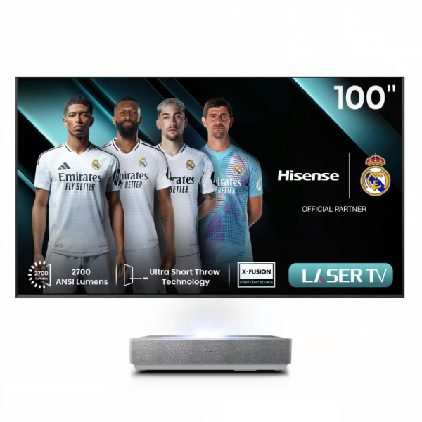 HISENSE 100″ 4K UHD LASER TV
