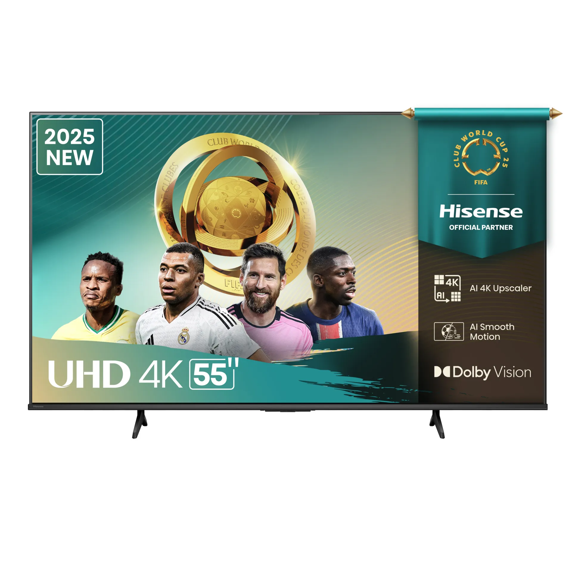 HISENSE TV, 55 4K UHD SMART