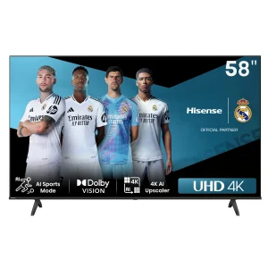 HISENSE 58" 4K UHD SMART TV