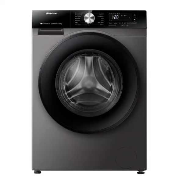 HISENSE WASH/M, 10KG BLACK F/LOAD
