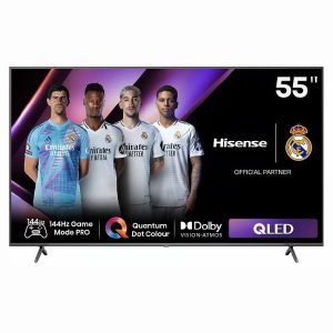 HISENSE TV, 55 4K QLED 144HZ SMART