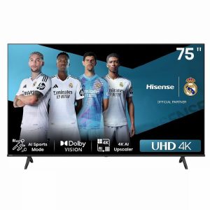 HISENSE TV, 75 4K UHD SMART