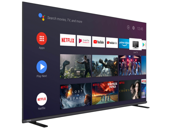 TOSHIBA TV, 55 QLED UHD SMART