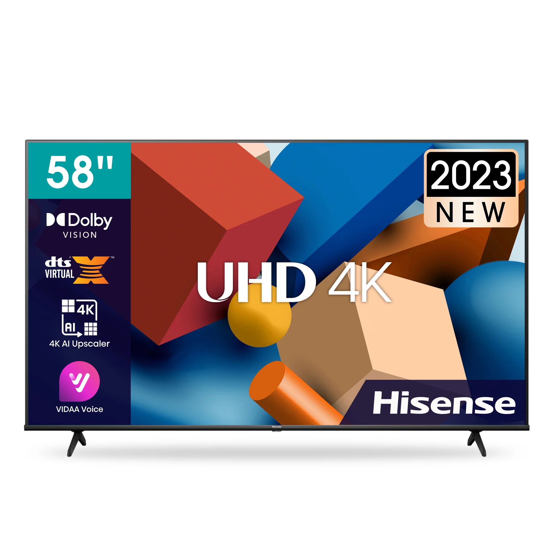HISENSE TV, 58 UHD SMART 4K